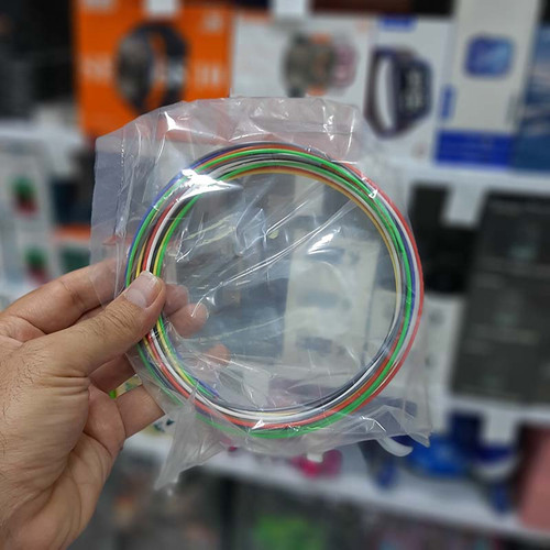 فیلامنت PLA مناسب قلم سه بعدی 8 رنگ (هر رنگ 1 متر) – پخش عمده صالح آباد سنتر