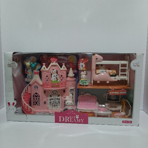 ست خرگوشی با قلعه ایتم 2516 برند Dreamy | صالح اباد سنتر